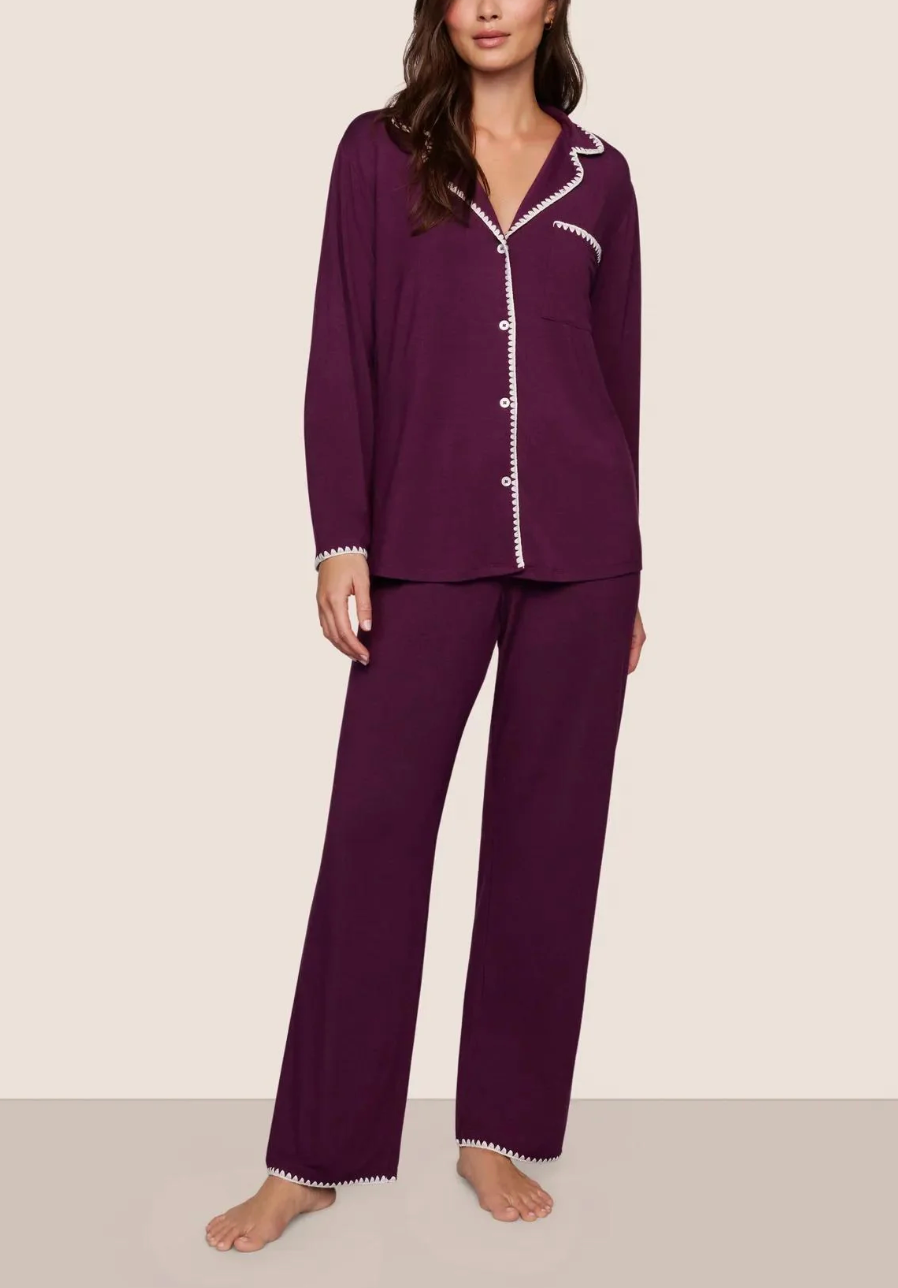 color: Plum Ivory