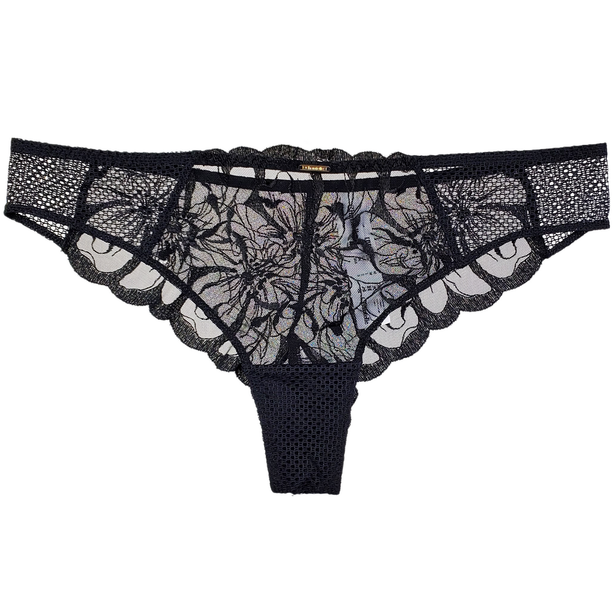 Chantelle - Fleurs Tanga Black