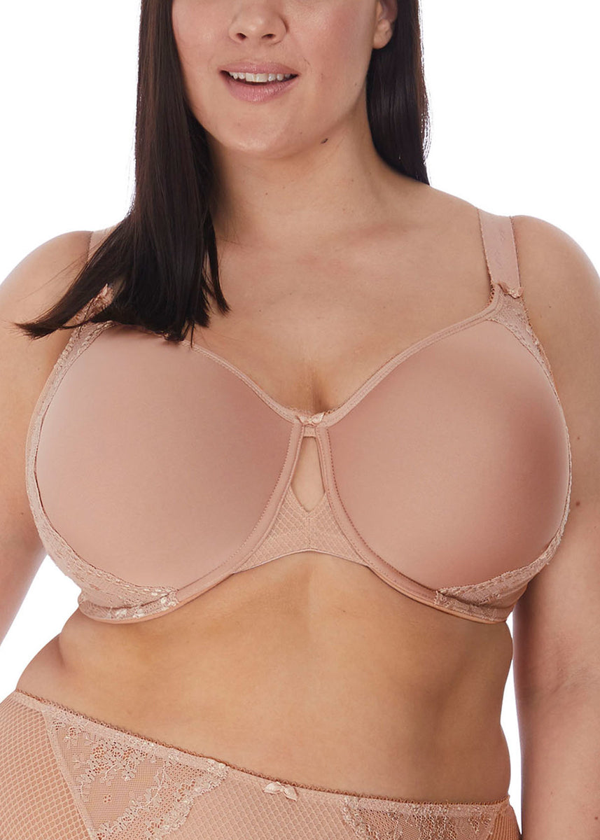 Excellent Elomi Black Charley Underwire Spacer T-Shirt Bra Size: 38I – ASA  College: Florida