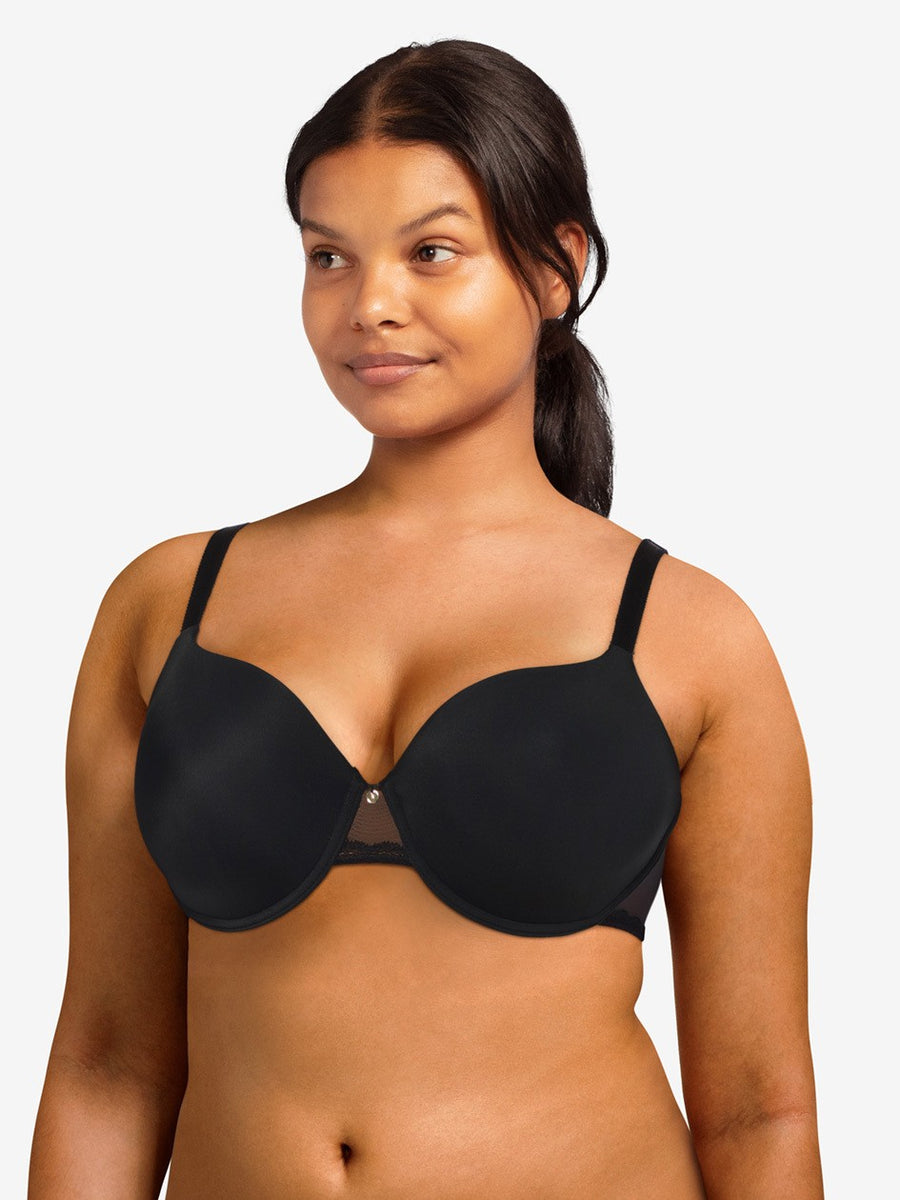 Chantelle Women's Basic Invisible Smooth Custom Fit Bra,Black,32B :  : Clothing, Shoes & Accessories