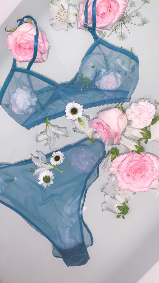 image of roses + how to wash your lingerie 