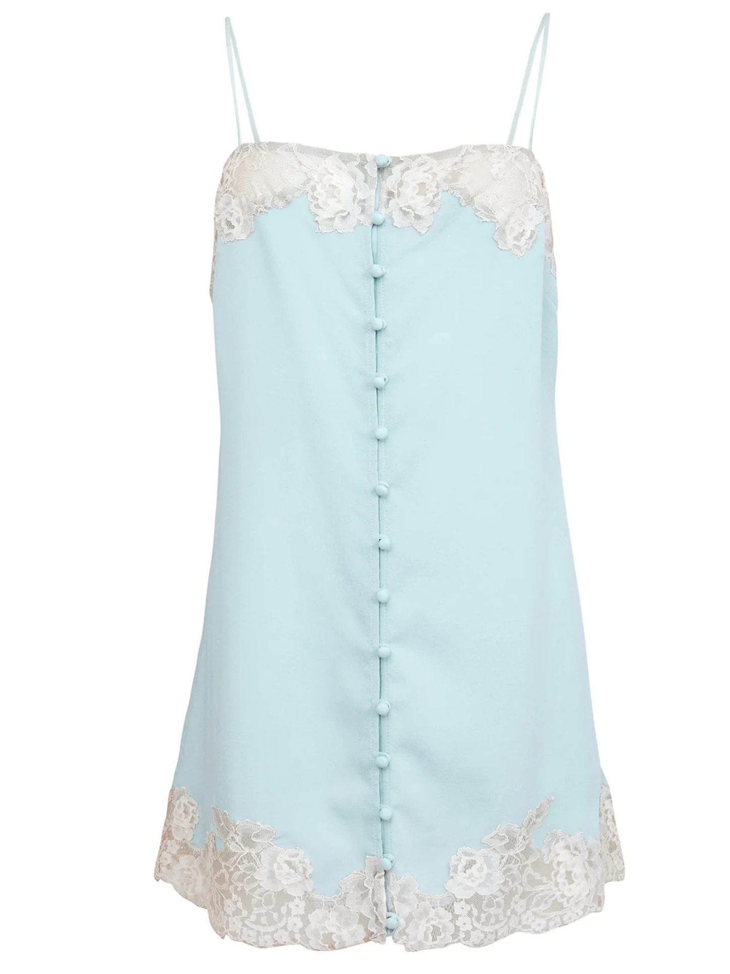 Fleur du Mal Juliet Lace Button Slip