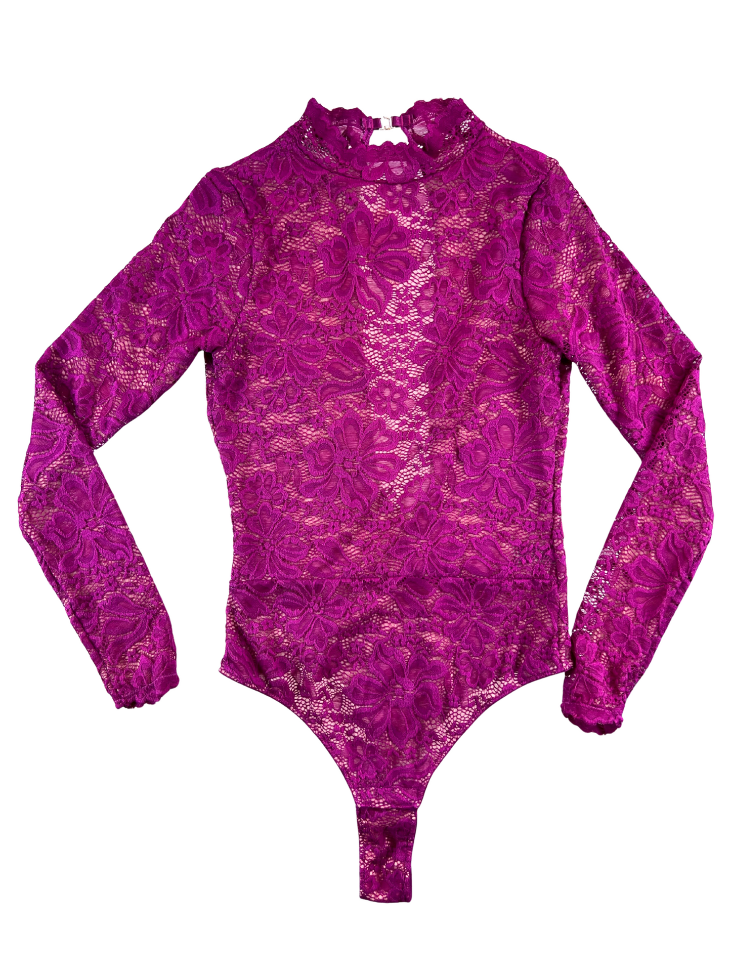 Kilo Brava Lace Long Sleeve Bodysuit