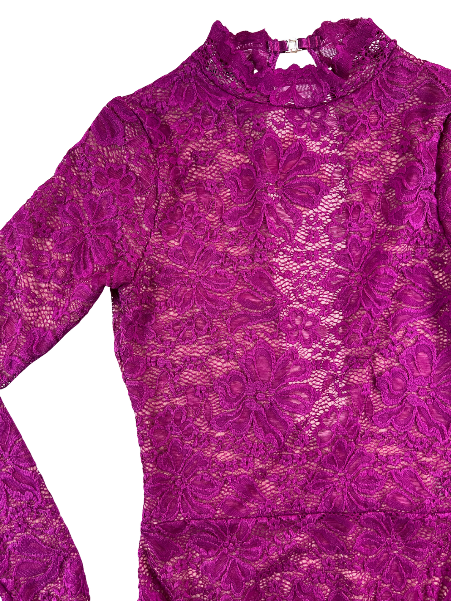 Kilo Brava Lace Long Sleeve Bodysuit