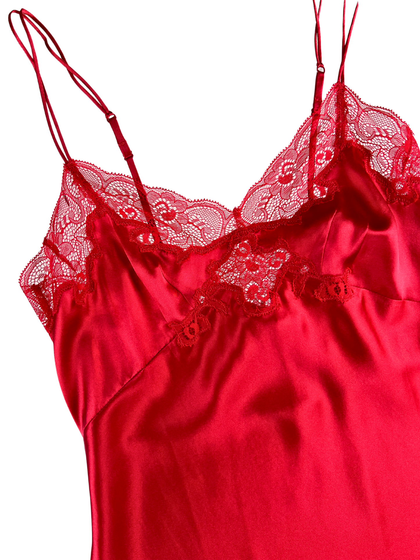 Load image into Gallery viewer, Only Hearts Silk Charmeuse Mini Slip - Tango
