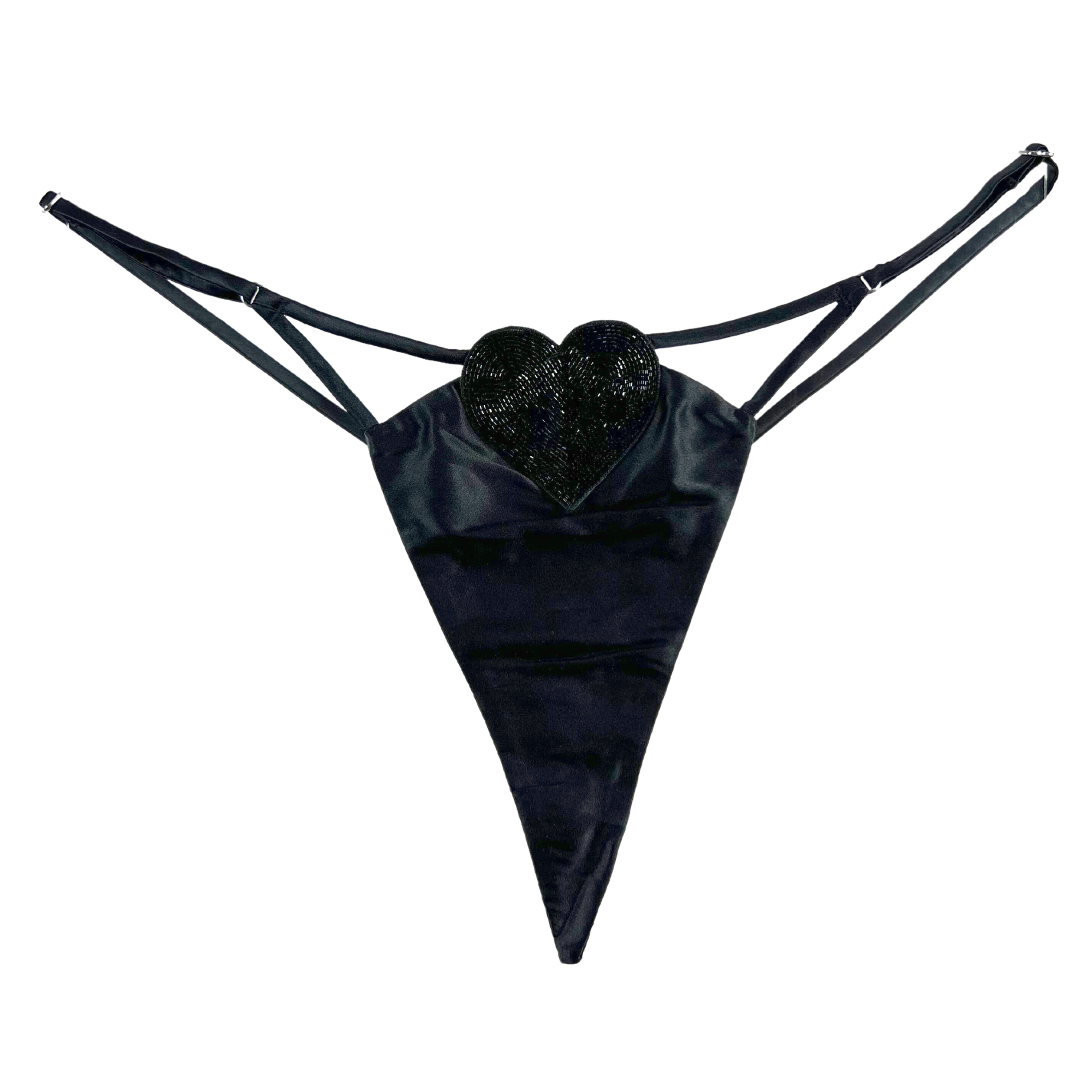 Fleur du Mal Queen Of Hearts Thong