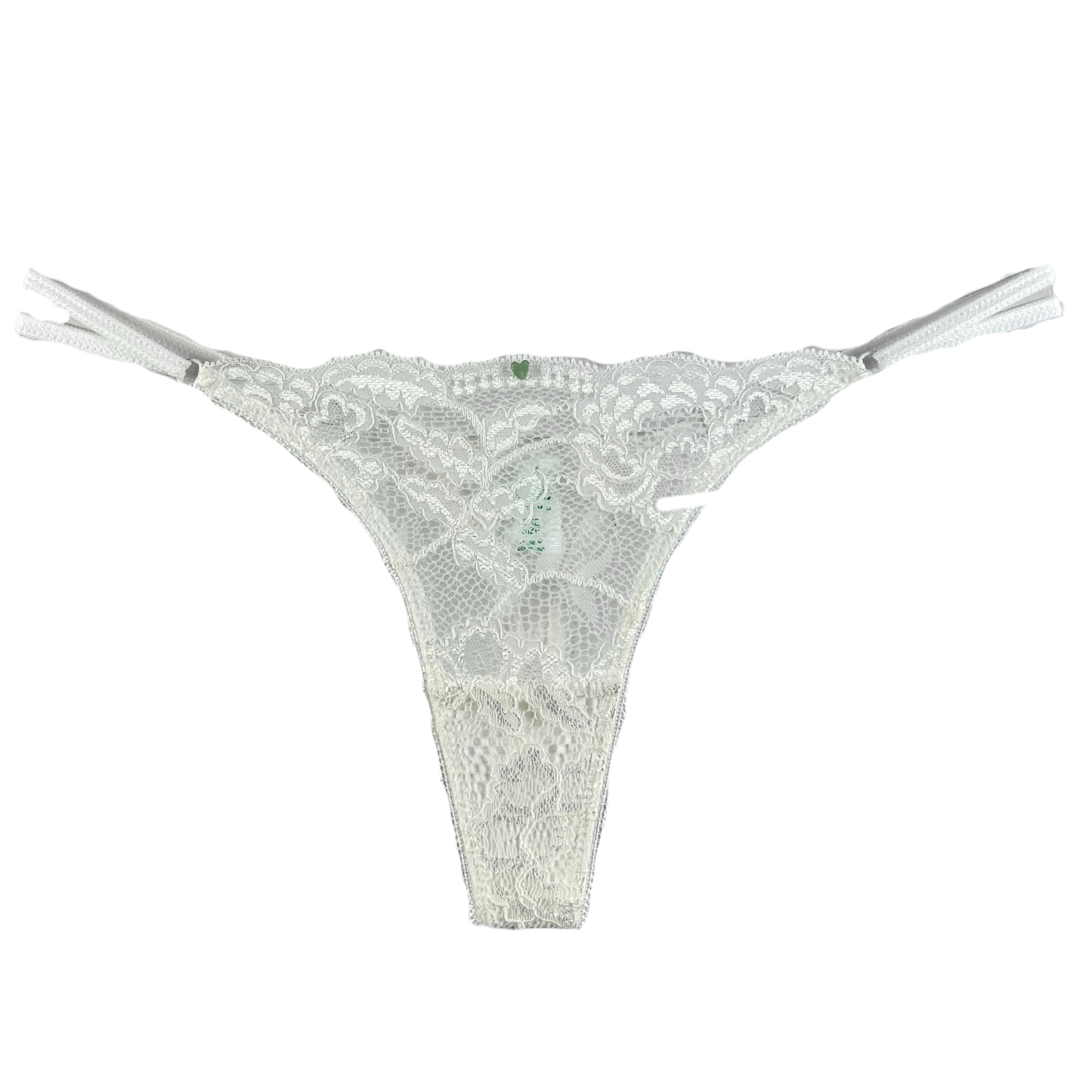 Clo Intimo Fortuna String Thong - White