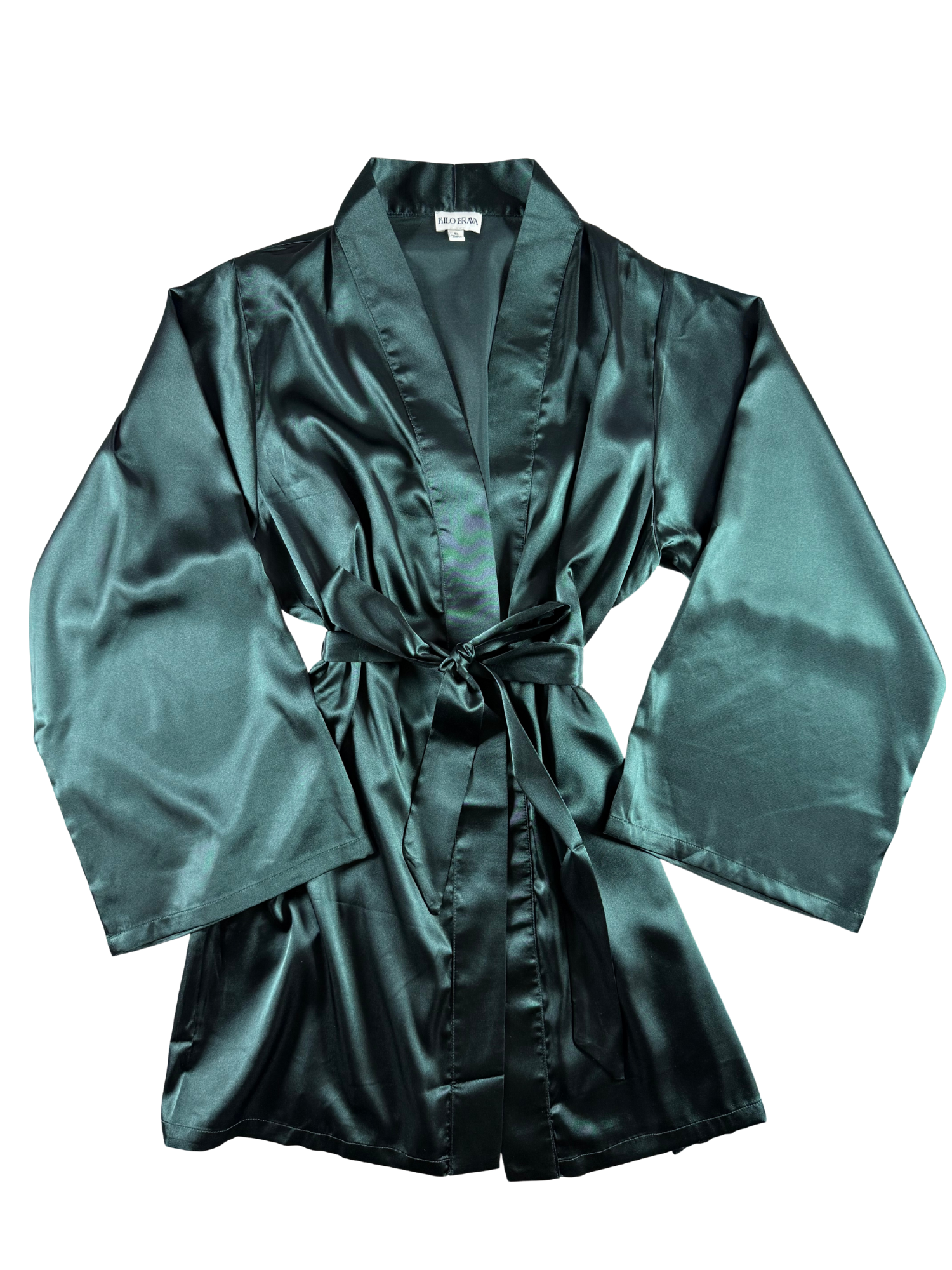 Kilo Brava Satin Short Robe