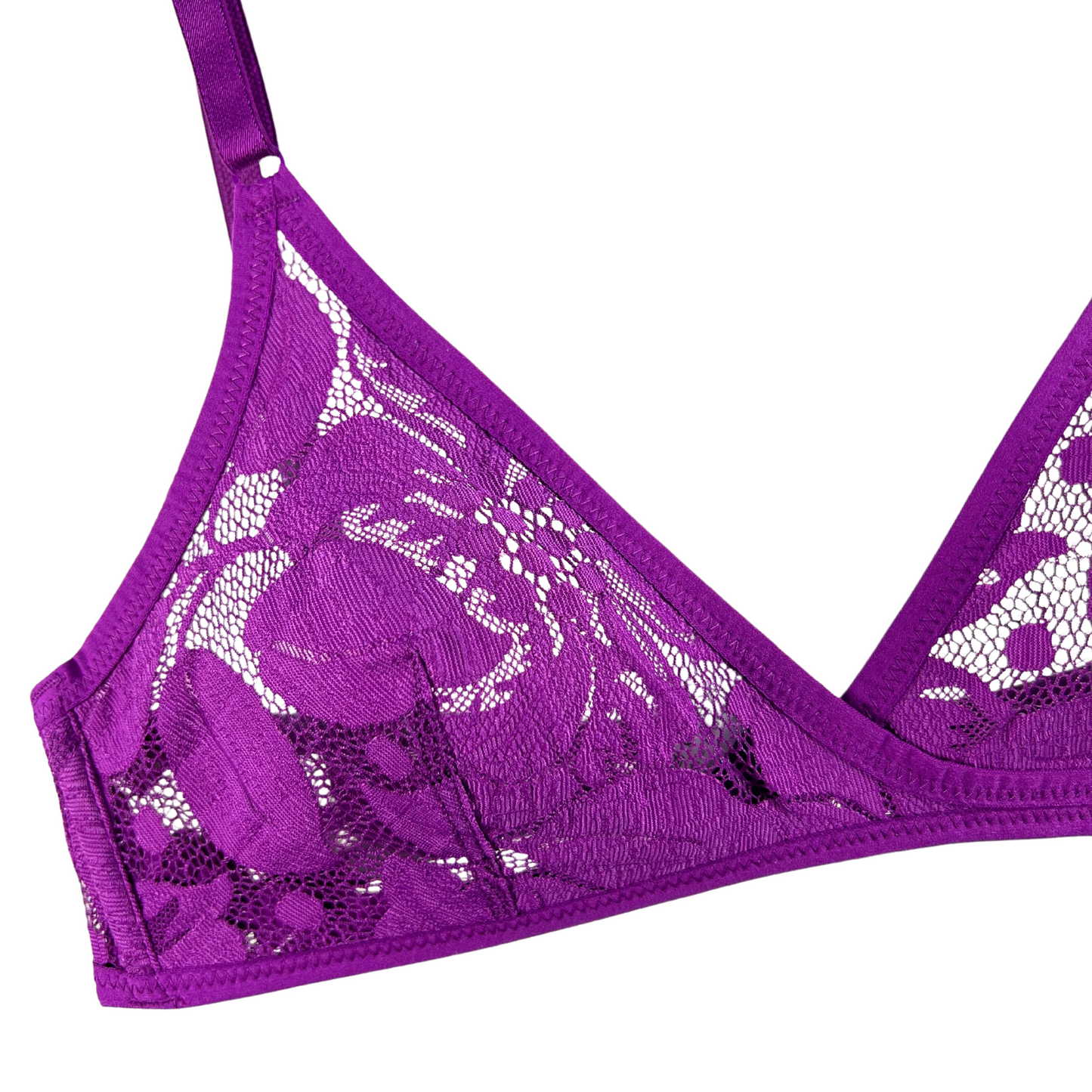 Yasmine Eslami Zoe Soft Bra - Deep Purple