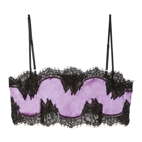 Fleur du Mal Silk & Lace Bandeau