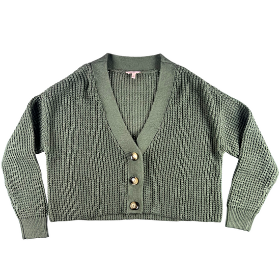 Eberjey Recycled Sweater Cropped Cardigan