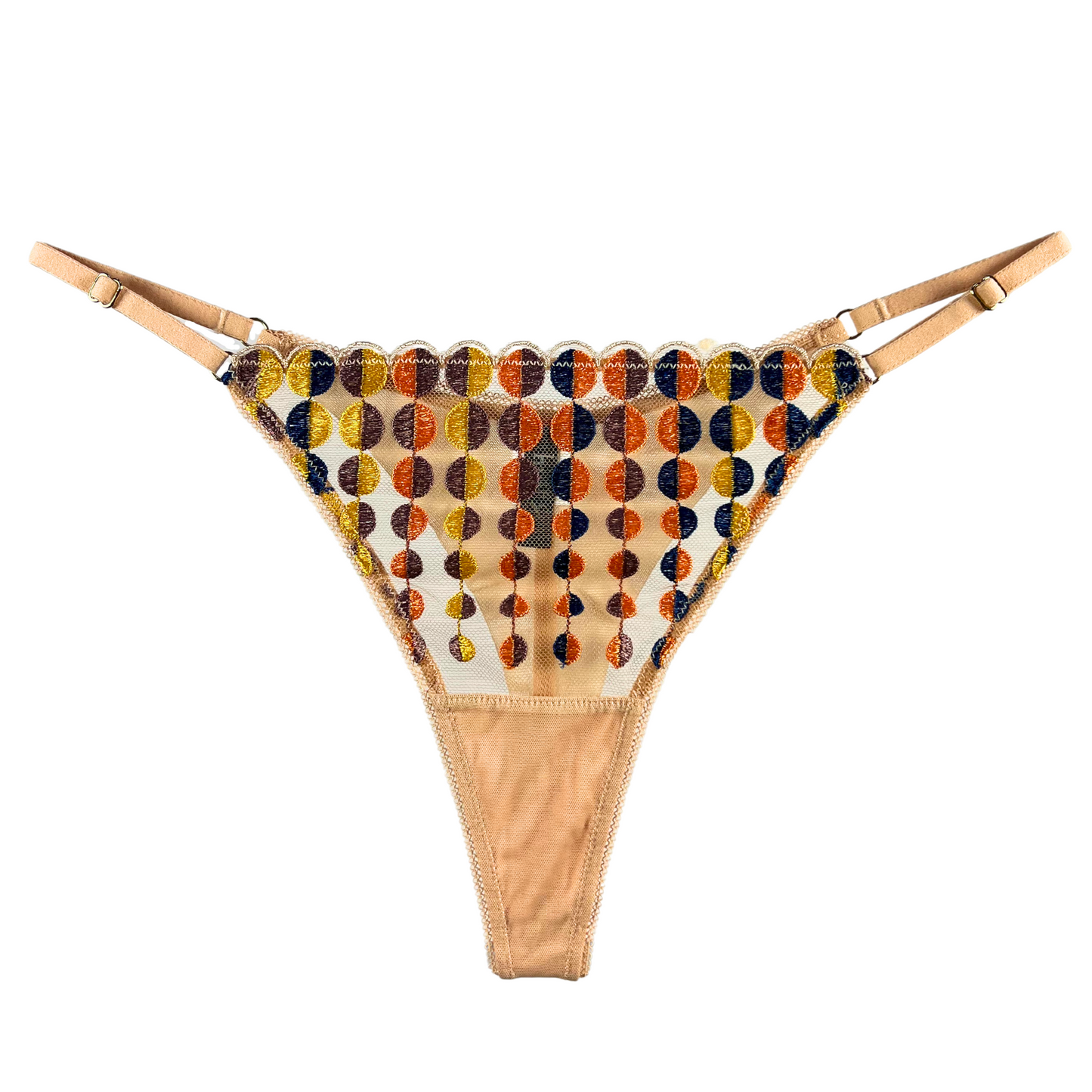 Load image into Gallery viewer, Huit Deco Dots String Thong - Print
