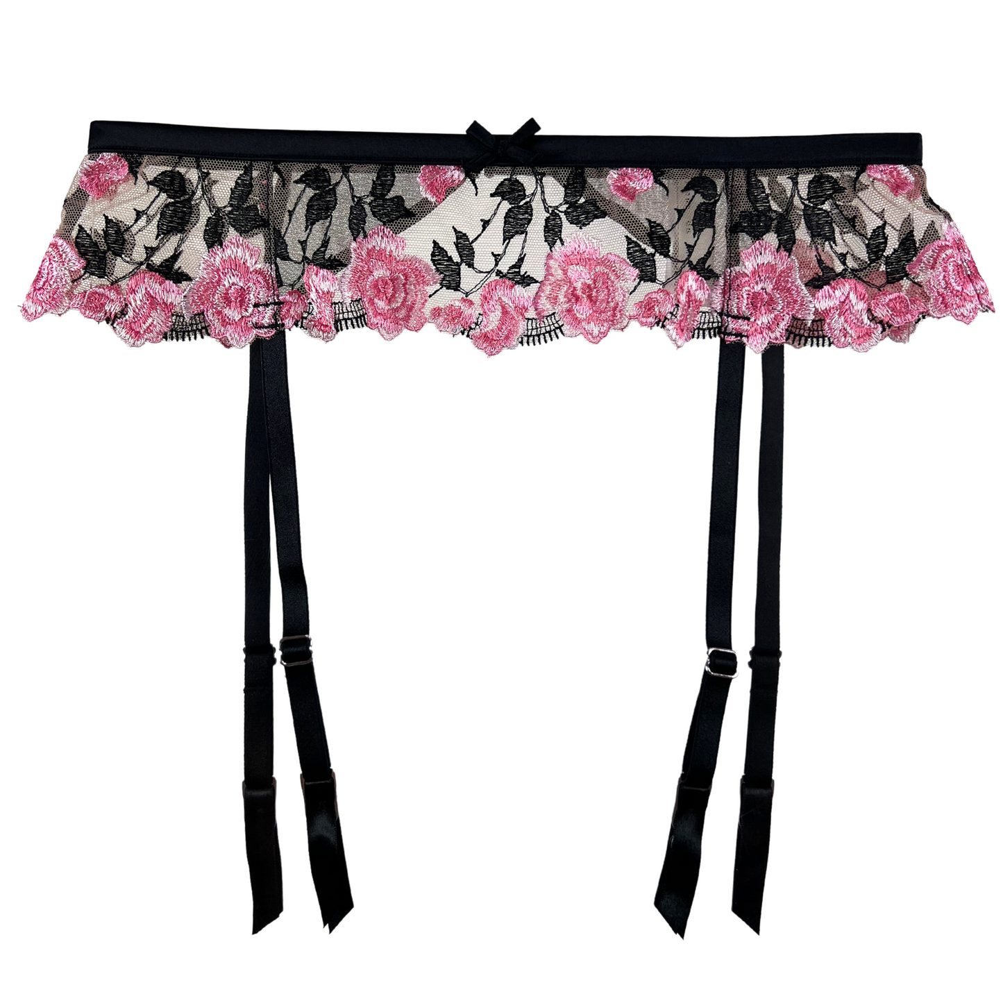 Load image into Gallery viewer, Fleur du Mal Roses and Thorns Garter
