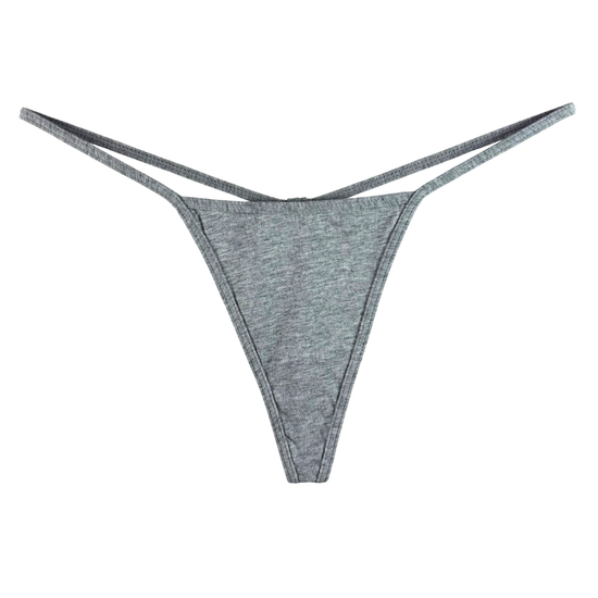 Blush Cotton String Thong