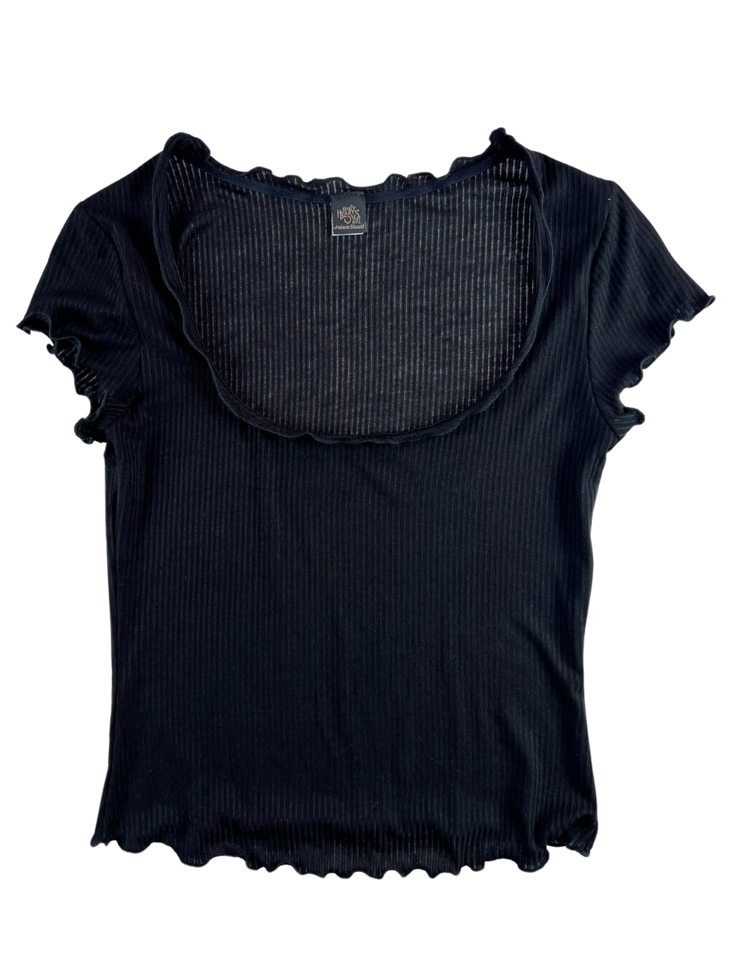 Only Hearts Feather Weight Rib Portrait T-Shirt