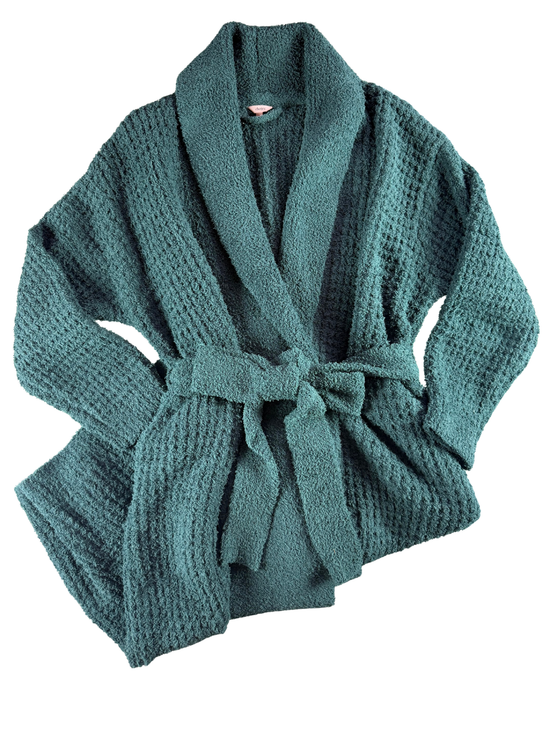 Eberjey Recycled Boucle Waffle Robe