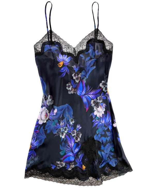 Samantha Chang Classic Silk Babydoll Printed
