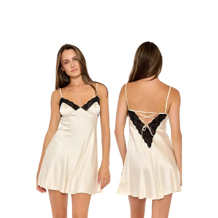 Mary Jo Bruno Ivy Tie Back Chemise