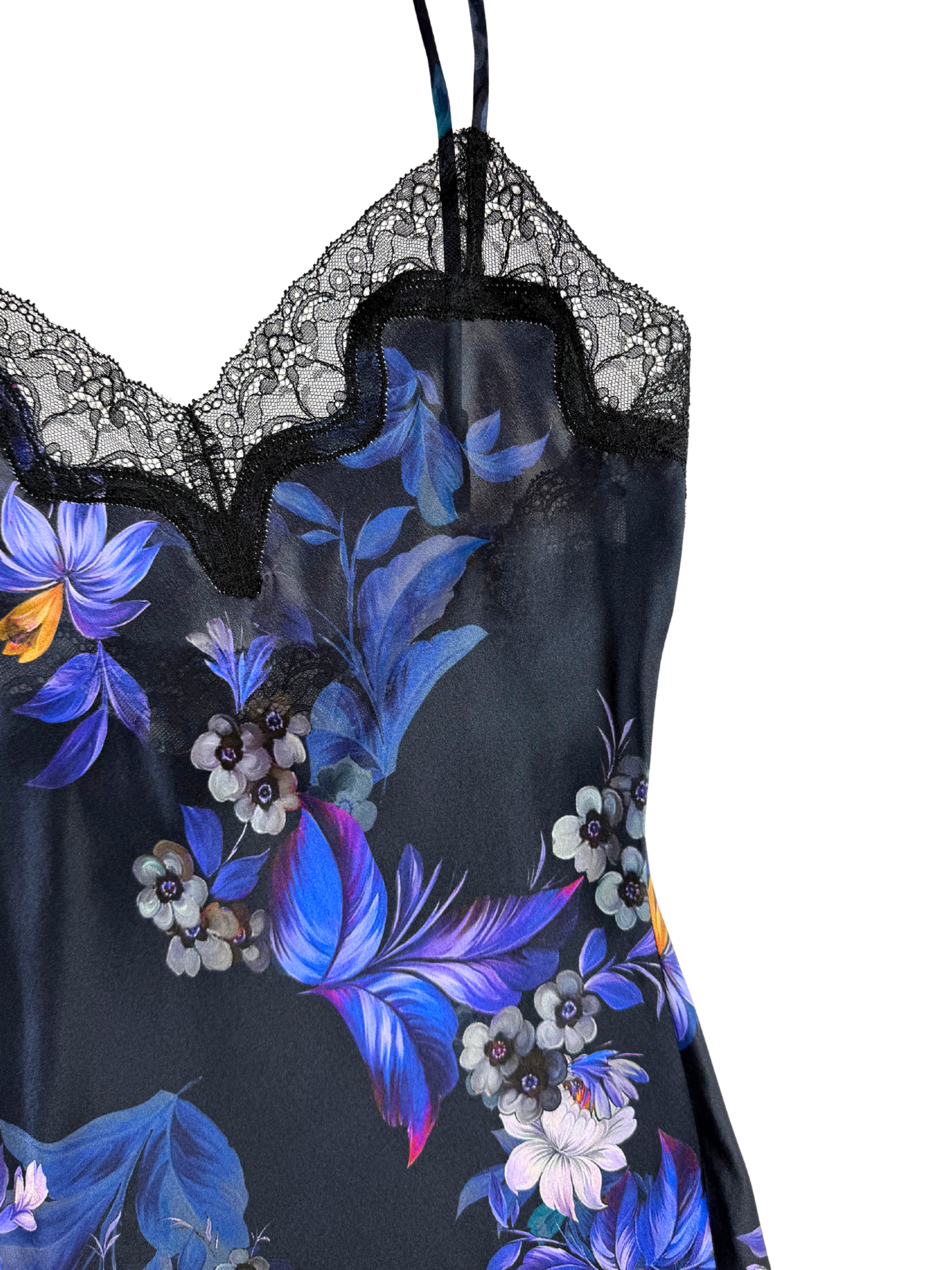 Samantha Chang Classic Silk Babydoll Printed