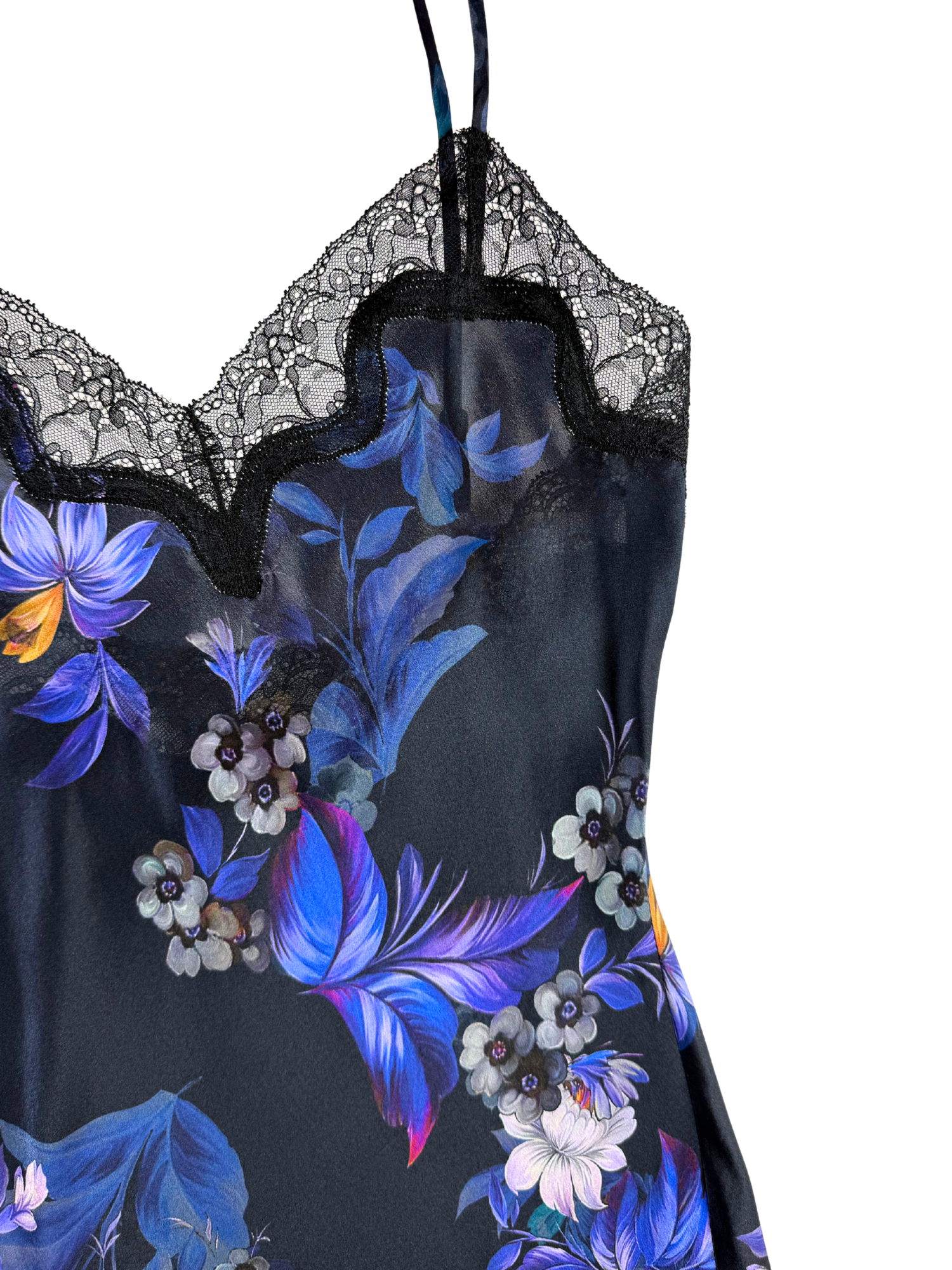 Samantha Chang Classic Silk Babydoll Printed