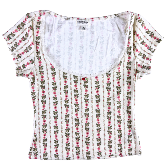 Kilo Brava Modal Rib Cap Sleeve Top