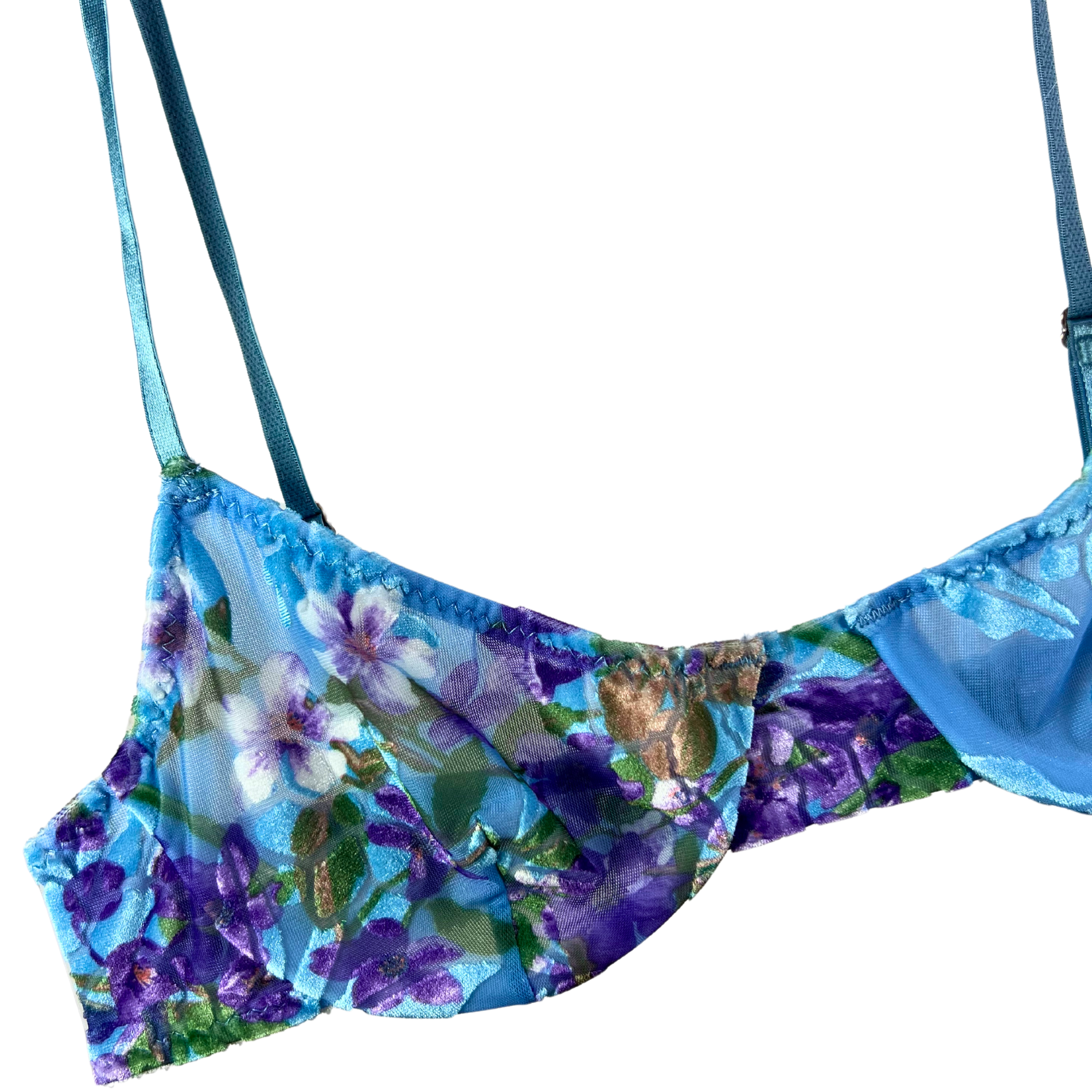Only Hearts Lavender Bouquet Underwire - Summer Sky