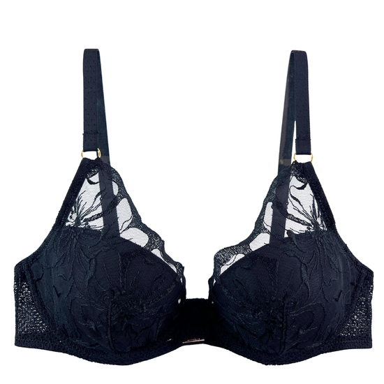 Chantelle Fleurs Plunging T-Shirt Bra