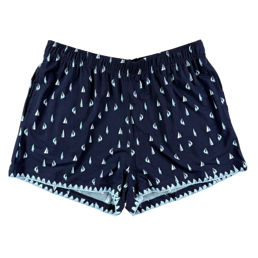 Aspen Dream Cute Stitching Short Pajama Set
