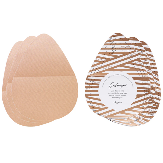 Load image into Gallery viewer, B-Six Nippies Uplift Customizable Breast Tape - Creme
