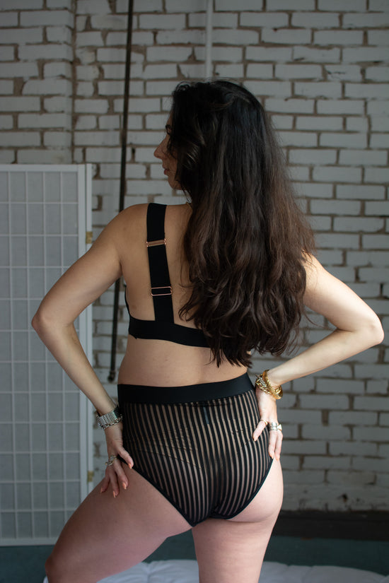 Monique Morin Vertigo Hi Waisted Brief