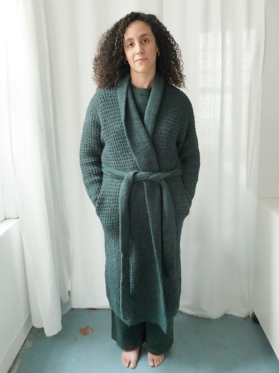 Eberjey Recycled Boucle Waffle Robe
