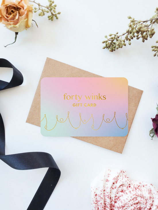 Forty Winks e-Gift Card $25-$1,000