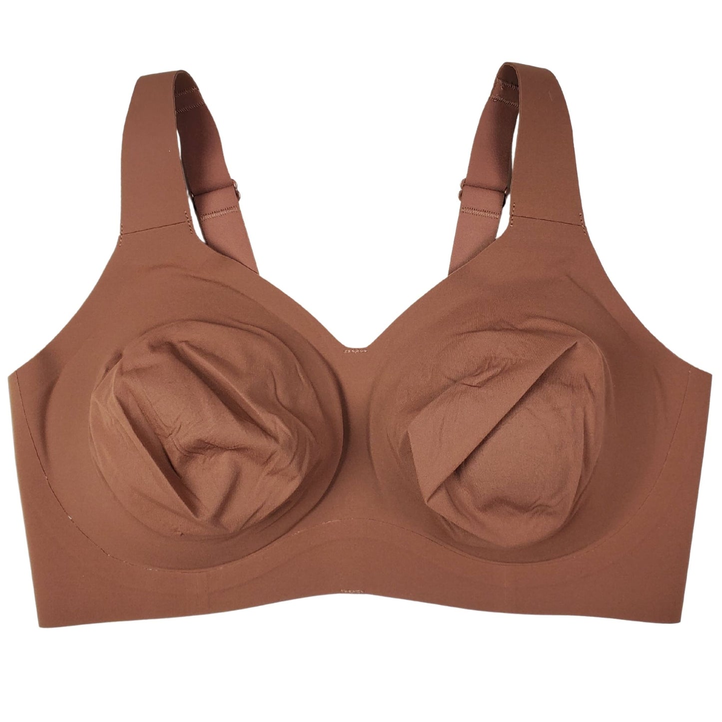 brown bra with white background