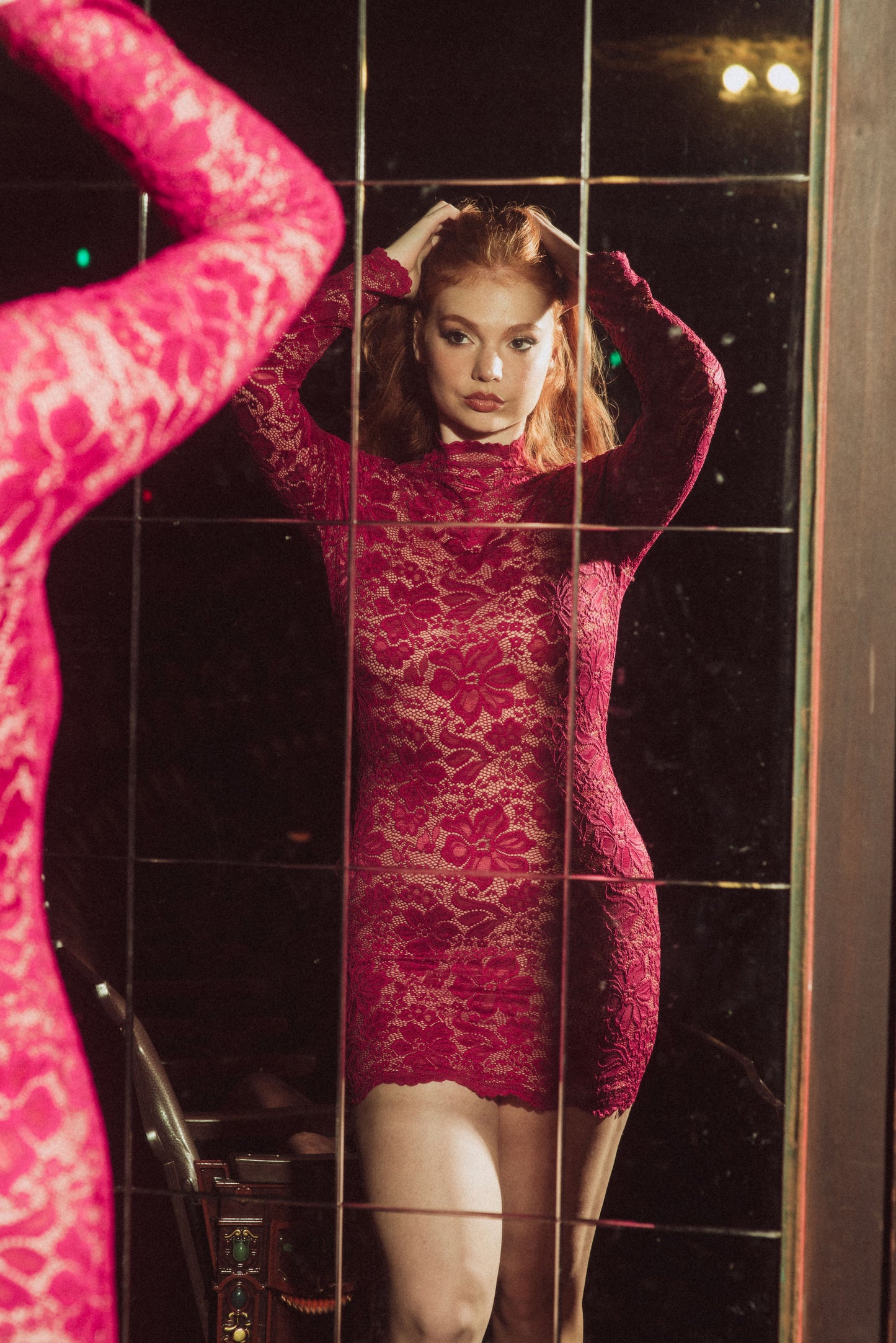 Kilo Brava Lace Mini Dress