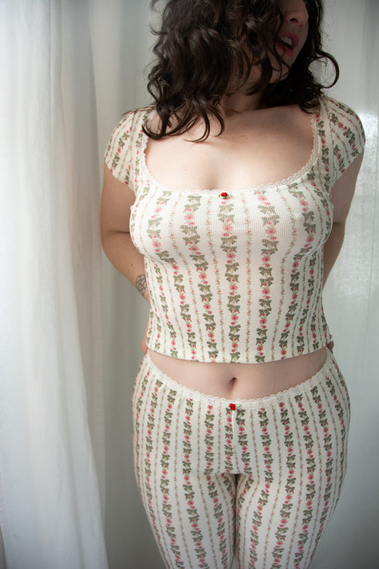 Kilo Brava Modal Rib Cap Sleeve Top