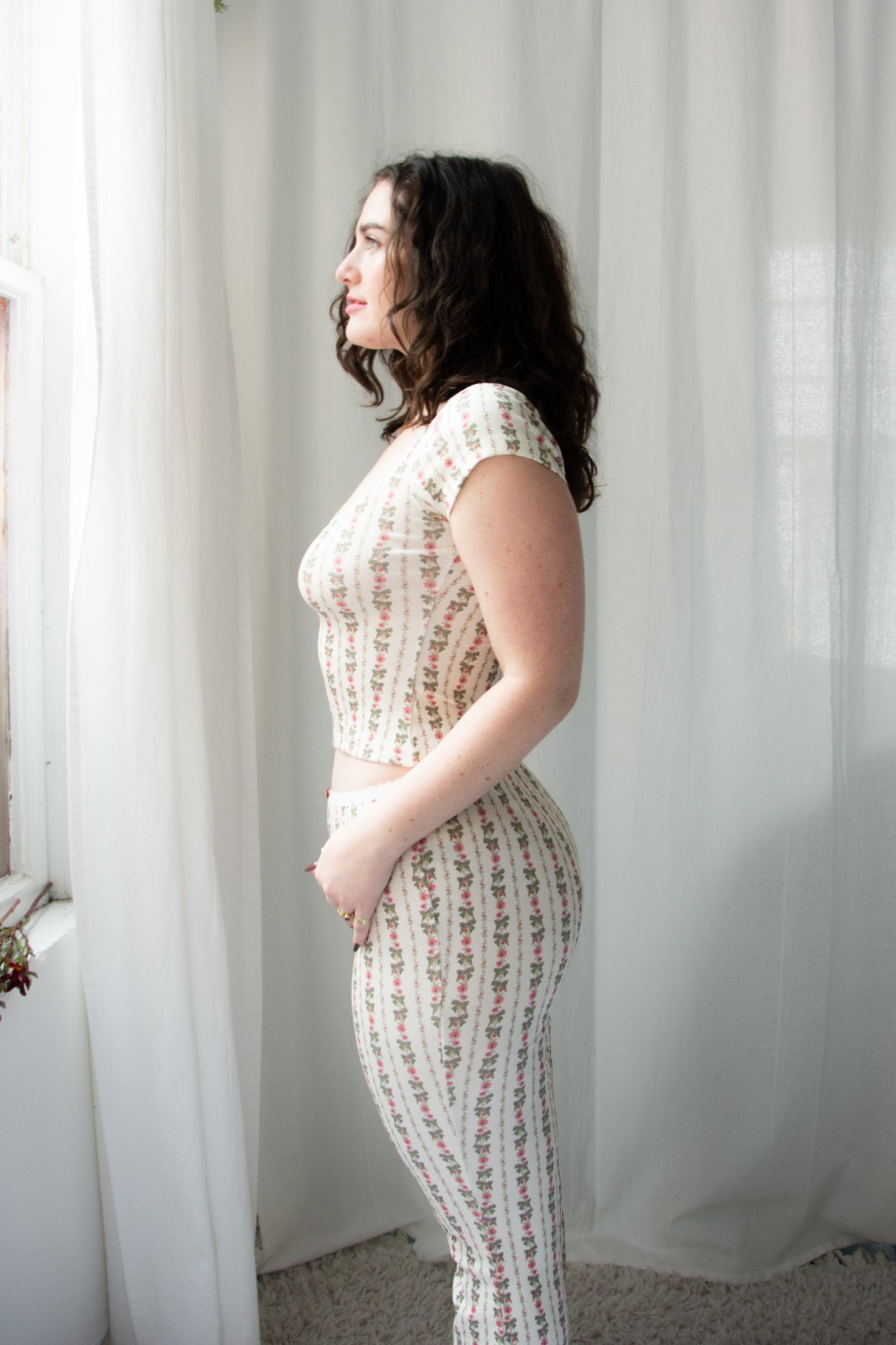 Kilo Brava Modal Rib Cap Sleeve Top