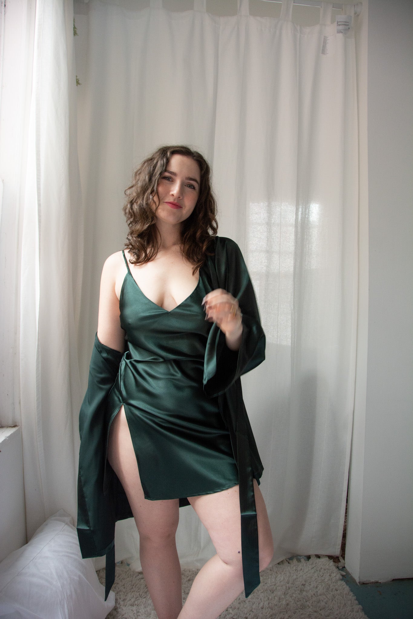 Kilo Brava Satin Mini Slip