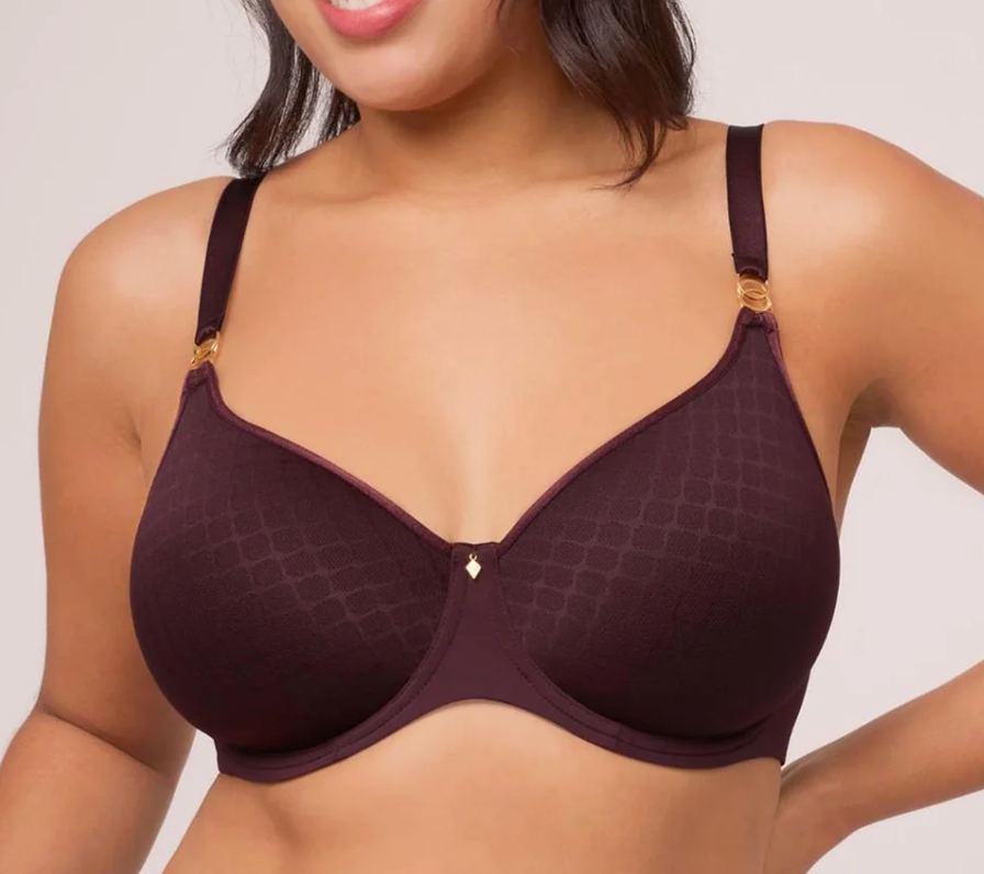 woman wearing brown bra