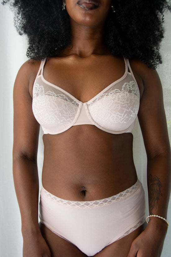 color: Rose Beige and Ivory