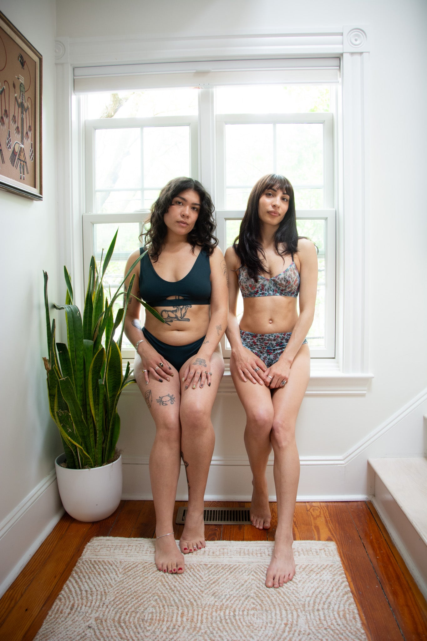 Only Hearts X Forty Winks Garden Club High Leg Bikini