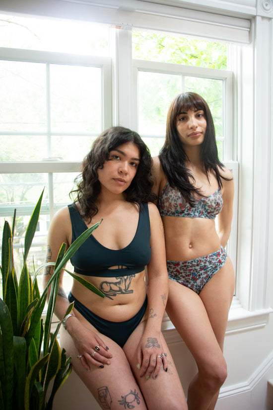 Only Hearts X Forty Winks Garden Club High Leg Bikini