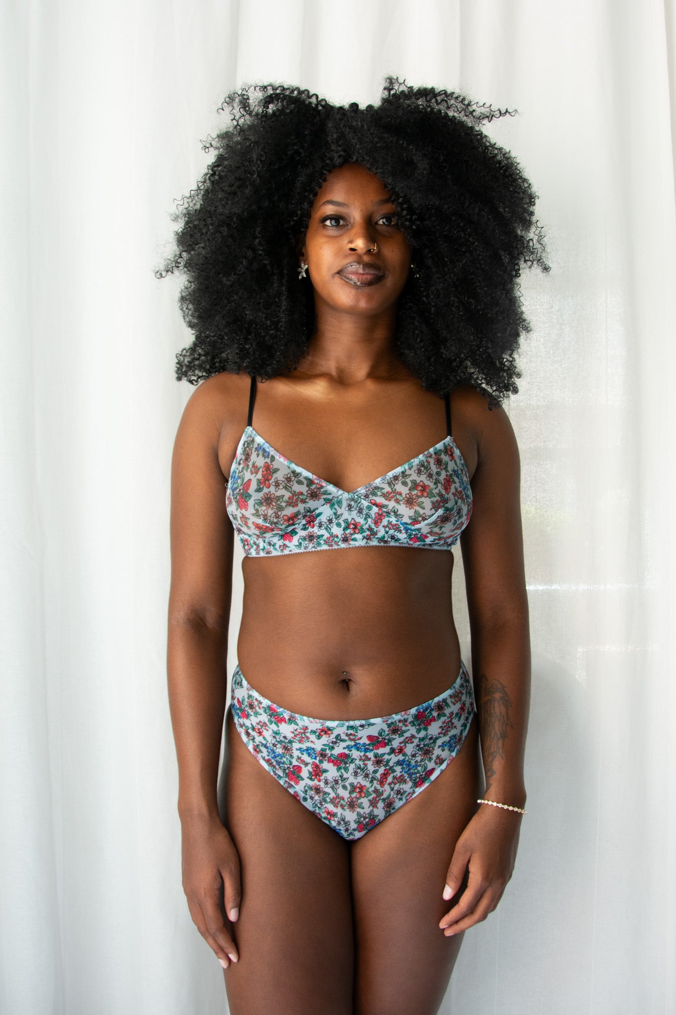 Only Hearts X Forty Winks Garden Club High Leg Bikini