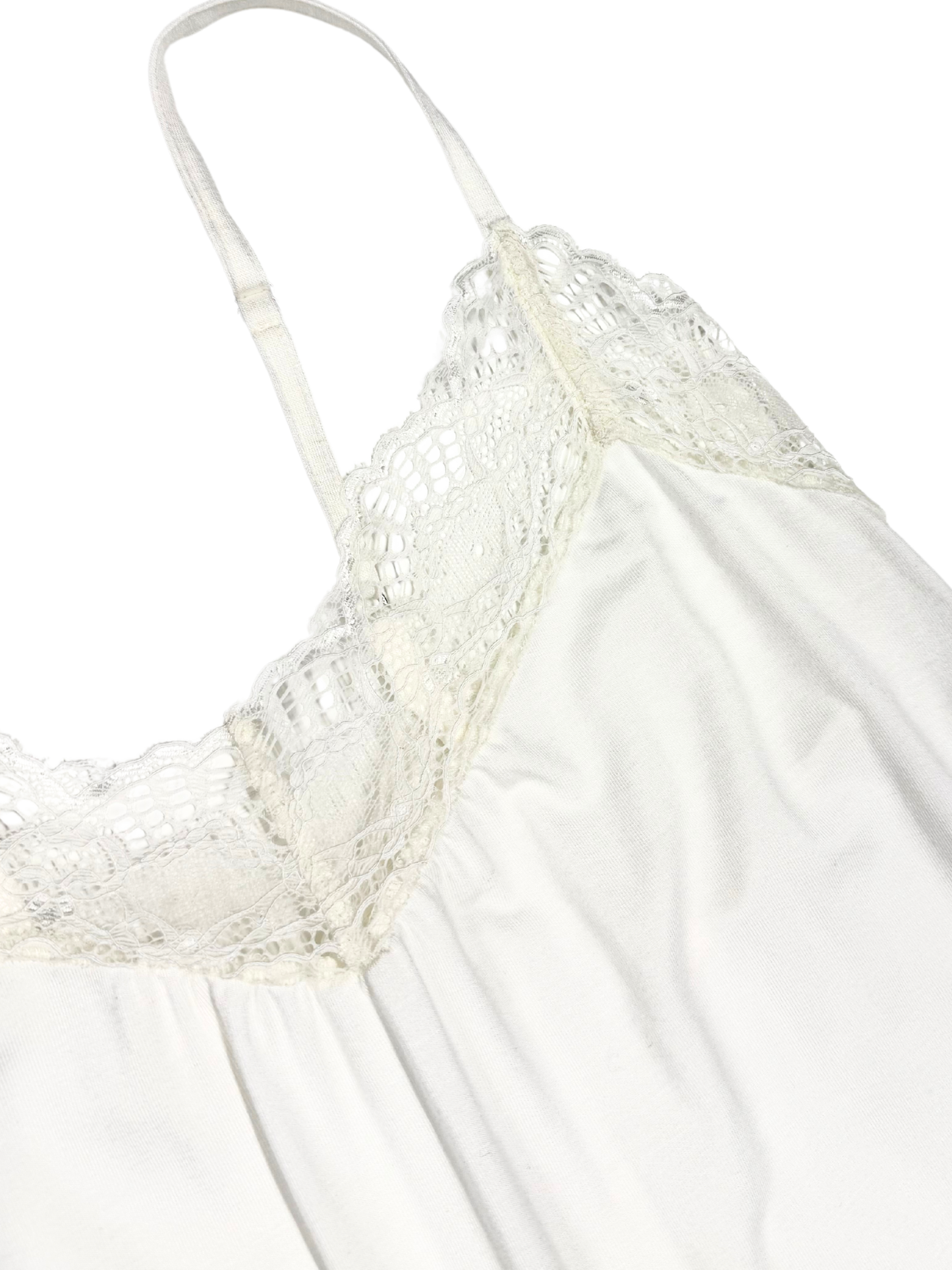 white chemise on white