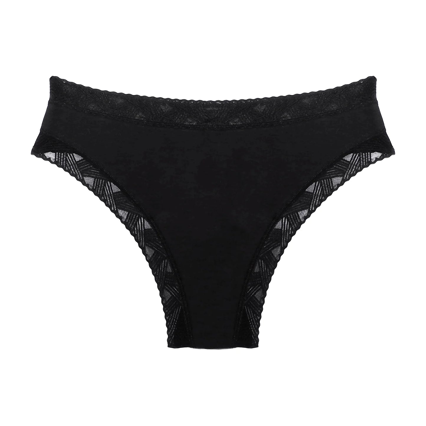 Underprotection Period Thong - Black