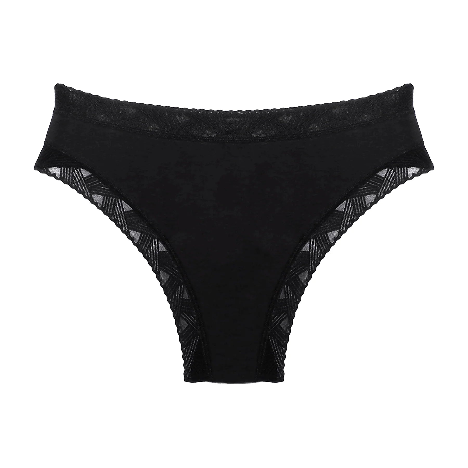 Underprotection Period Thong - Black