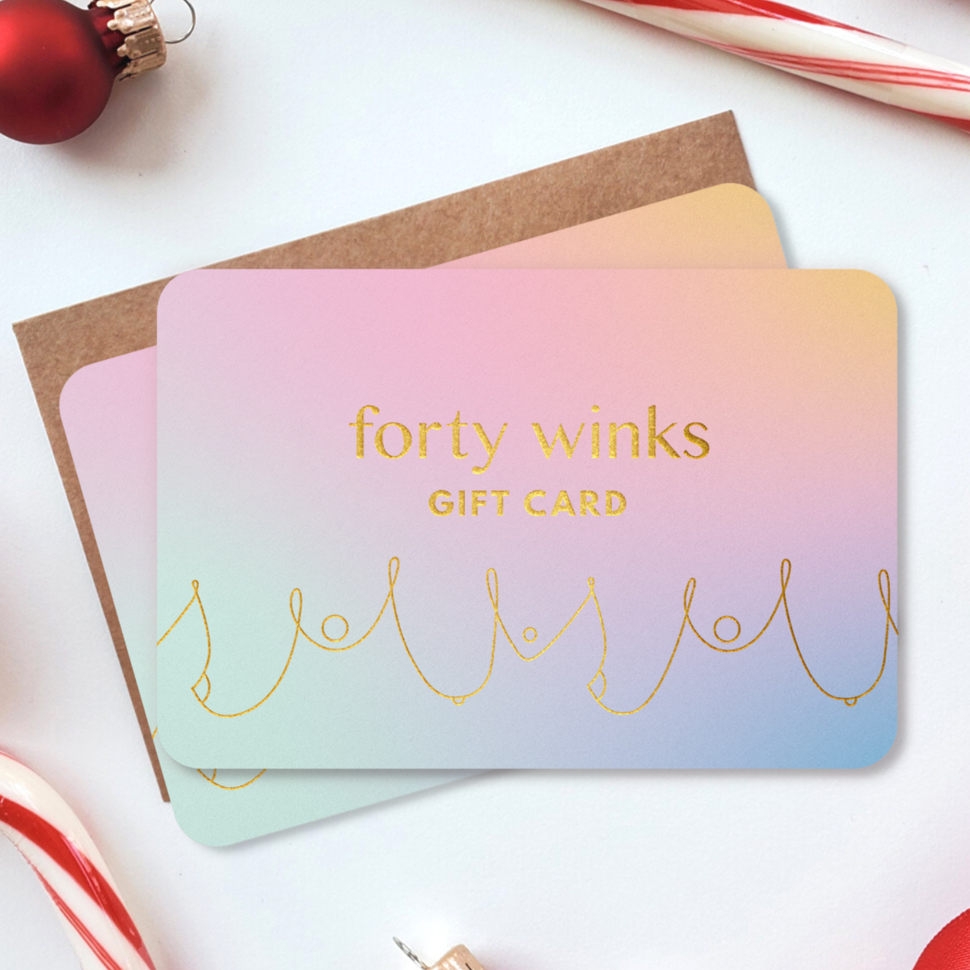 Forty Winks Gift E-Card $25-$1,000