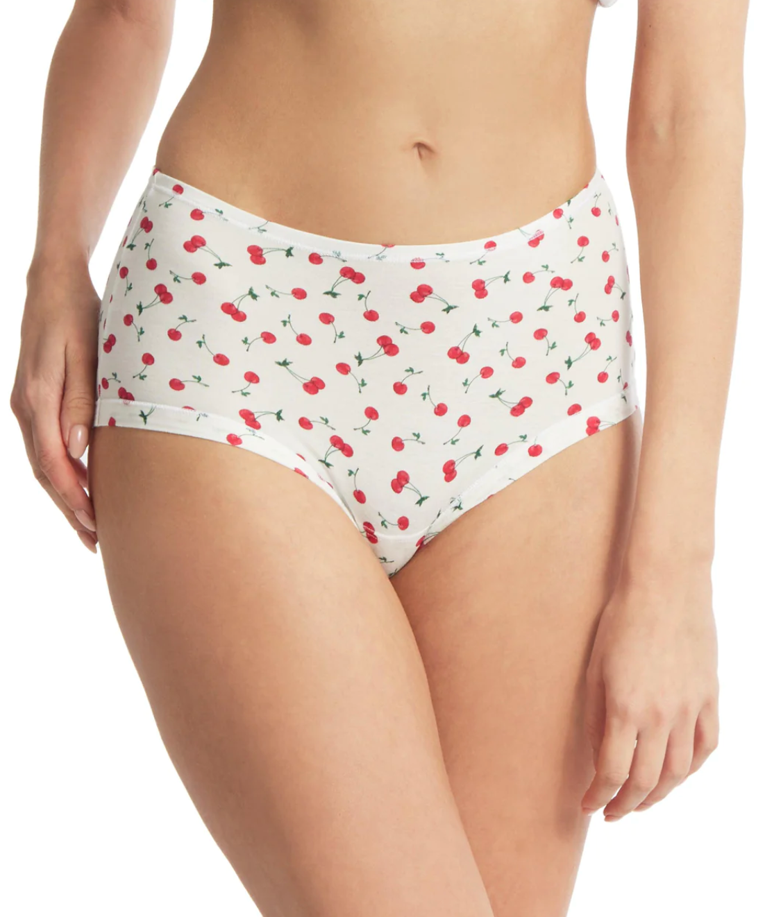 Load image into Gallery viewer, Hanky Panky Play Printed Cotton Boyshort - Cherry
