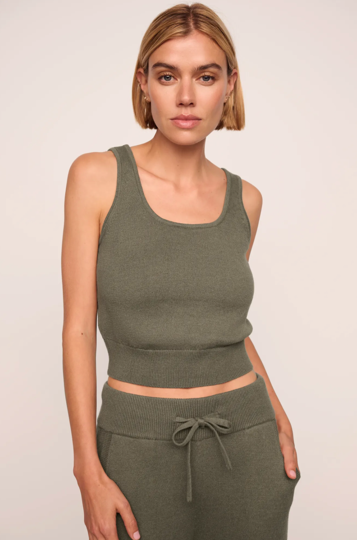 Eberjey Recycled Sweater Crop Tank