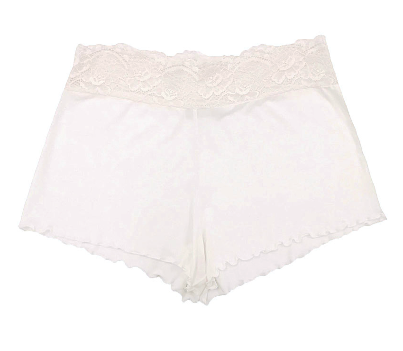 Samantha Chang Home Apparel Lace Waist Shortie