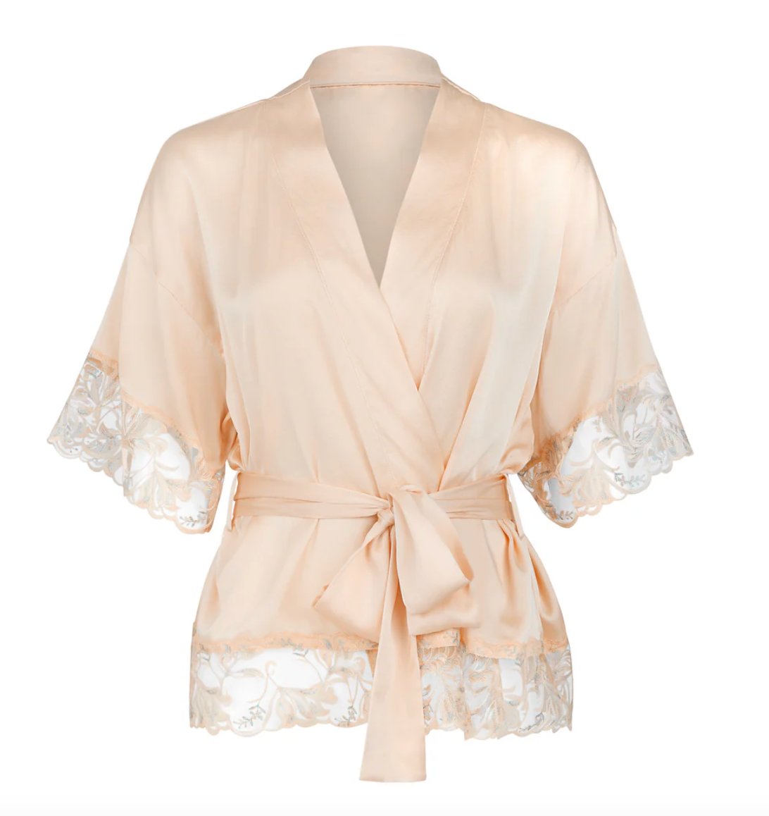 Huit Prestige Reve Silk Bed Jacket